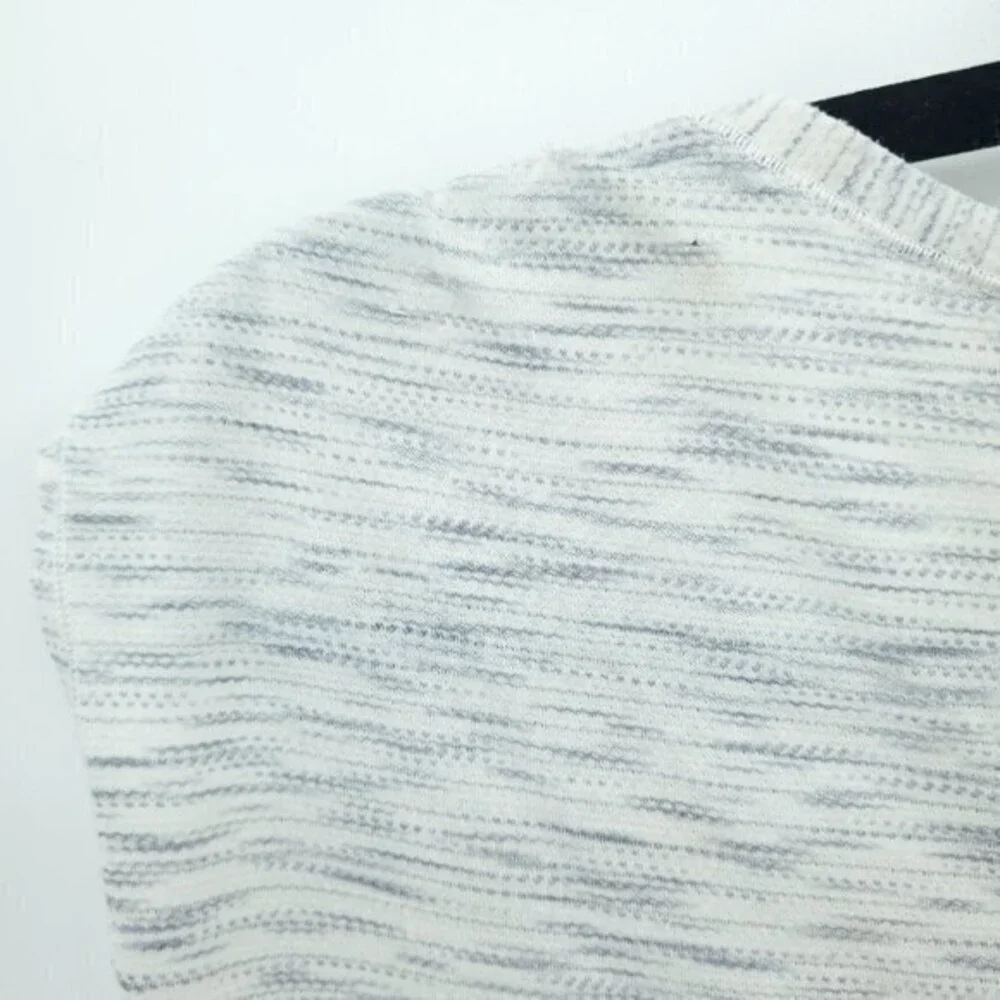 Lululemon Sweat Times Short Sleeve S Tiger Space Dye Hail White